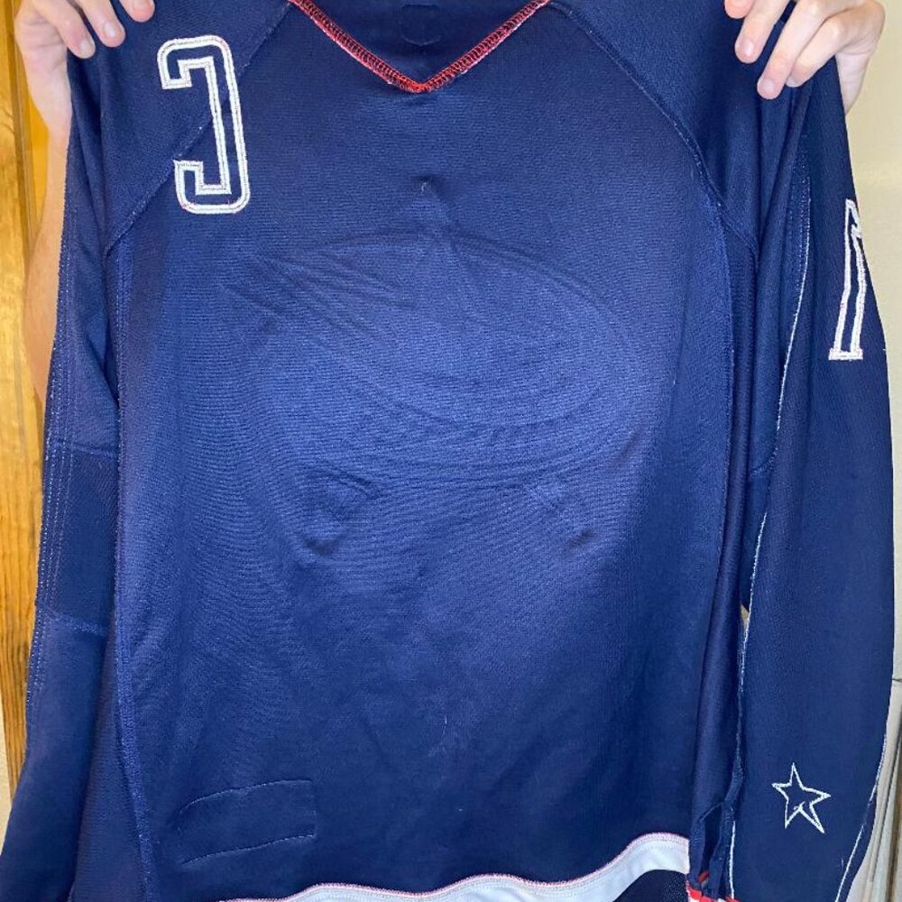Reebok Premier Rick Nash Columbus Blue Jackets NHL Hockey Jersey - Picture 6 of 14